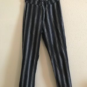 Brandy Melville Tilden striped Capri pants